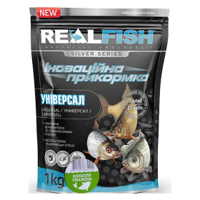 Прикормка Real Fish Універсал Смажена Конопля 1000 гр