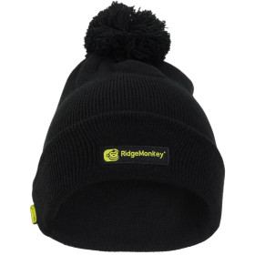 Шапка RidgeMonkey Bobble Beanie Hat Black