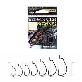 Гачок SASAME Wide Gape Ofset (NS) №3 10ROC (19 шт/уп)