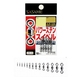Вертлюги SASAME Power swivel №10 210-A (10 шт/уп)