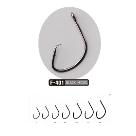 Гачок SASAME LIGHT CIRCLE TW №1 F-401 NS (8 шт)