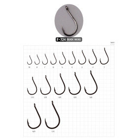 Гачок SASAME CHINU RINGED №6/0 F-724 NS (4 шт)