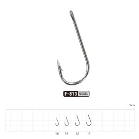 Гачок SASAME CHIKA RINGED №11 F-813 NICKEL (16 шт)