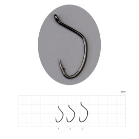 Гачок SASAME CARP REVO №2 F-865 NS (11 шт)