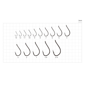Гачок SASAME WORMER №12 F-875 NS (15 шт)