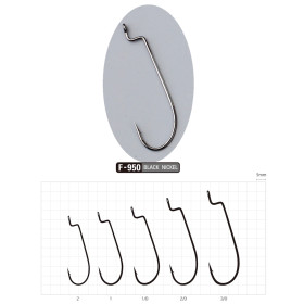Гачок SASAME WORM 0724 №1 F-950 NS (6 шт)