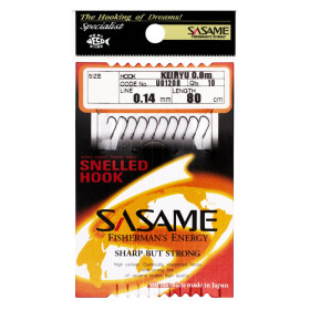 Повідець SASAME Snelled Hooks KEIRYU №4-0.20 UO1208 NS (10 шт)