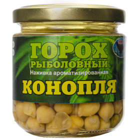 Горох рибальський банка/скло КОНОПЛЯ 200 грм