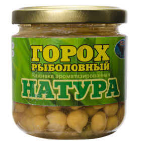 Горох рибальський банка/скло НАТУРАЛ 200 грм