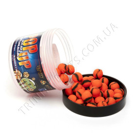 Trinity Baits Поп ап Two colors СЛИВА оранж.з чорн полоскою 10 мм 25 г