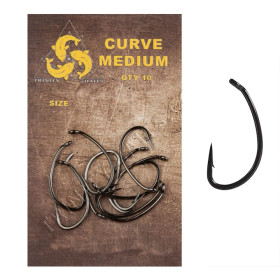 Гачки Trinity baits CURV MEDIUM 8 (10 шт)