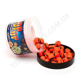 Trinity Baits Поп ап Two colors СЛИВА оранж.з чорн полоскою 8 мм 25 г