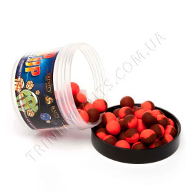 Trinity Baits Поп ап Two colors Black pepper-Robin red 8 мм 25 г