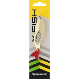 Блешня X-Fish Turbo 17.3g #02 Gold ( 5 шт/ уп )
