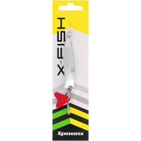 Блешня X-Fish King Pike 14g #01 Silver ( 5 шт/ уп )