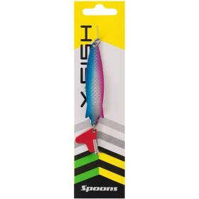 Блешня X-Fish King Pike 14g #04 Silver pink blue ( 5 шт/ уп )