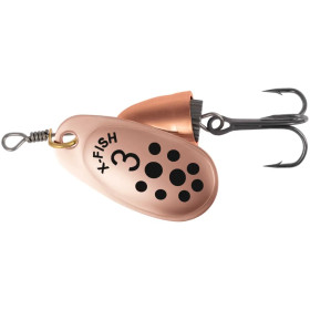 Блешня X-Fish Wolf №3 7g Copper ( 5 шт/ уп )