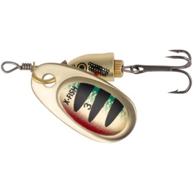 Блешня X-Fish Wolf №3 7g Perch ( 5 шт/ уп )