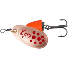 Блешня X-Fish Wolf №3 7g Copper fire tiger ( 5 шт/ уп )