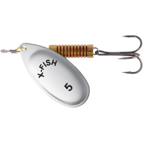 Блешня X-Fish Stark №5 14g Silver ( 5 шт/ уп )