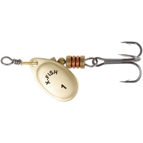 Блешня X-Fish Stark №1 2.5g Gold ( 5 шт/ уп )