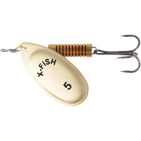 Блешня X-Fish Stark №5 14g Gold ( 5 шт/ уп )