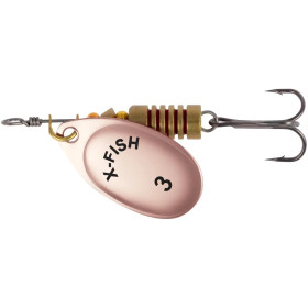 Блешня X-Fish Stark №3 7.5g Copper ( 5 шт/ уп )