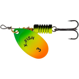 Блешня X-Fish Stark №3 7.5g Fire tiger ( 5 шт/ уп )