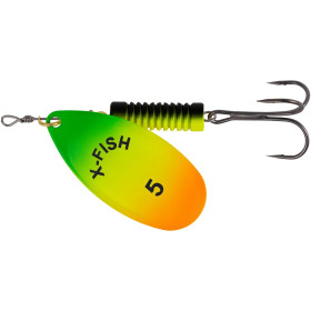 Блешня X-Fish Stark №5 14g Fire tiger ( 5 шт/ уп )