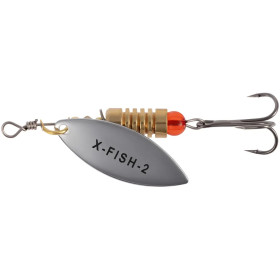 Блешня X-Fish Rampage №2 7g Silver ( 5 шт/ уп )