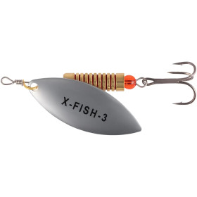 Блешня X-Fish Rampage №3 12.5g Silver ( 5 шт/ уп )