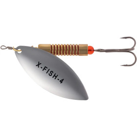 Блешня X-Fish Rampage №4 18g Silver ( 5 шт/ уп )
