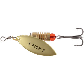 Блешня X-Fish Rampage №2 7g Gold ( 5 шт/ уп )