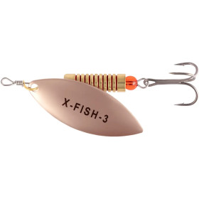 Блешня X-Fish Rampage №3 12.5g Copper ( 5 шт/ уп )