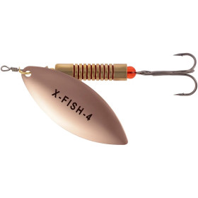 Блешня X-Fish Rampage №4 18g Copper ( 5 шт/ уп )