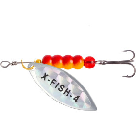 Блешня X-Fish Trophy №4 16.5g Silver rainbow ( 5 шт/ уп )
