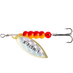 Блешня X-Fish Trophy №1 7g Gold rainbow ( 5 шт/ уп )