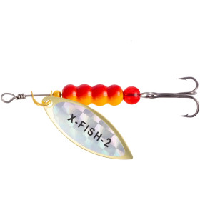 Блешня X-Fish Trophy №2 9g Gold rainbow ( 5 шт/ уп )