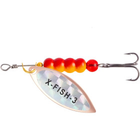 Блешня X-Fish Trophy №3 11g Copper rainbow ( 5 шт/ уп )