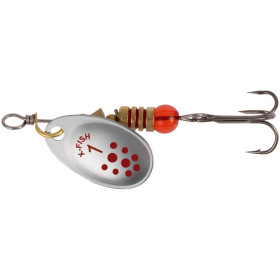 Блешня X-Fish Spike №1 2.5g Silver RD ( 5 шт/ уп )