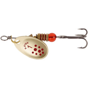 Блешня X-Fish Spike №1 2.5g Gold RD ( 5 шт/ уп )