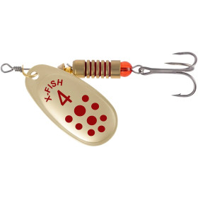Блешня X-Fish Spike №4 9.5g Gold RD ( 5 шт/ уп )