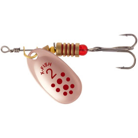 Блешня X-Fish Spike №2 4.5g Copper RD ( 5 шт/ уп )
