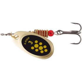 Блешня X-Fish Spike №3 5.5g Gold black lime ( 5 шт/ уп )