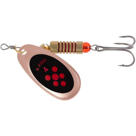 Блешня X-Fish Spike №4 9.5g Copper black orange ( 5 шт/ уп )