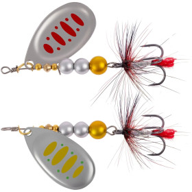 Блешня X-Fish Sirius №2 4.5g Silver GRD ( 5 шт/ уп )