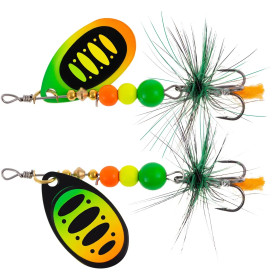 Блешня X-Fish Sirius №2 4.5g Fire tiger ( 5 шт/ уп )