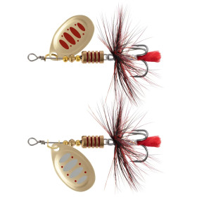 Блешня X-Fish Termite №2 4.5g Gold SRD ( 5 шт/ уп )