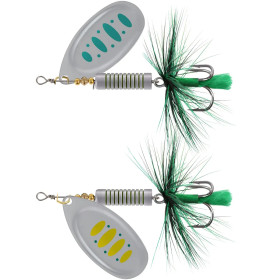 Блешня X-Fish Termite №4 9.5g Silver GGD ( 5 шт/ уп )