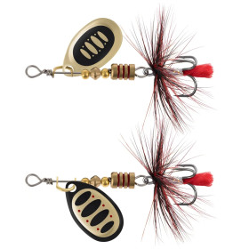 Блешня X-Fish Termite №1 2.5g Nikel gold ( 5 шт/ уп )